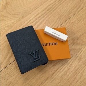 Louis Vuitton Navy Pocket Organizer for Men